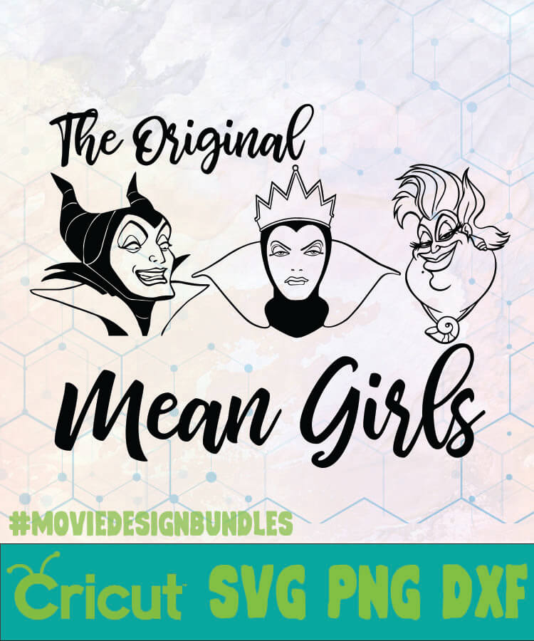 Download THE ORIGINAL MEAN GIRLS DISNEY LOGO SVG, PNG, DXF - Movie ...