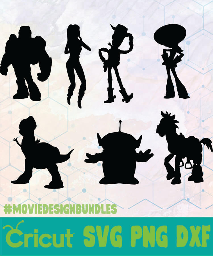 Download Toy Story Silhouette Disney Logo Svg Png Dxf Movie Design Bundles