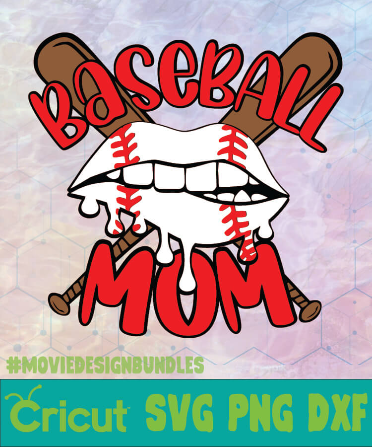 BASEBALL MOM MOTHER DAY LOGO SVG, PNG, DXF - Movie Design Bundles