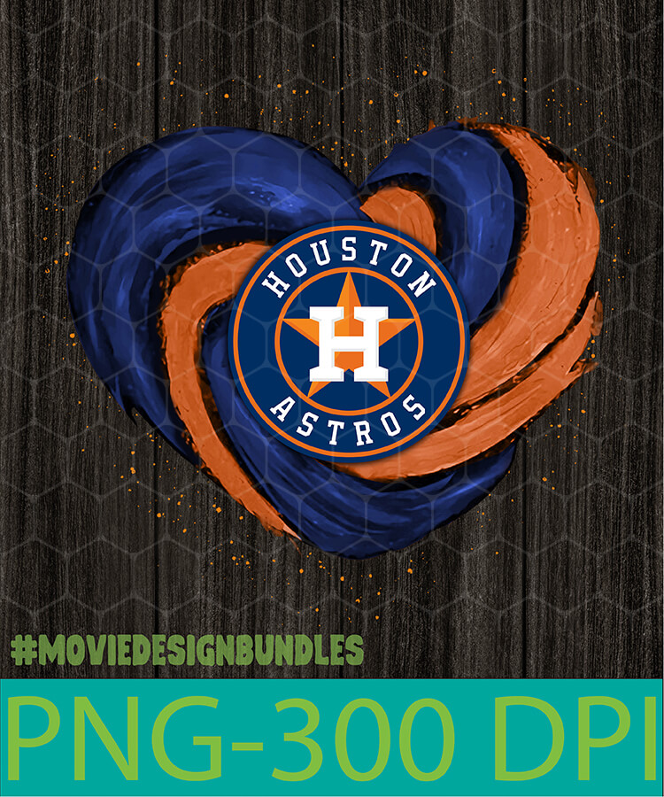 Download Houston Astros Heart Png Clipart Illustration Movie Design Bundles
