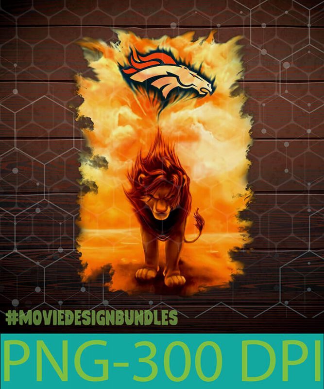 DENVER BRONCOS THE LION KING WALLPAPER PNG CLIPART ILLUSTRATION - Movie ...