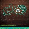 GREEN BAY PACKERS ROSE PNG CLIPART ILLUSTRATION