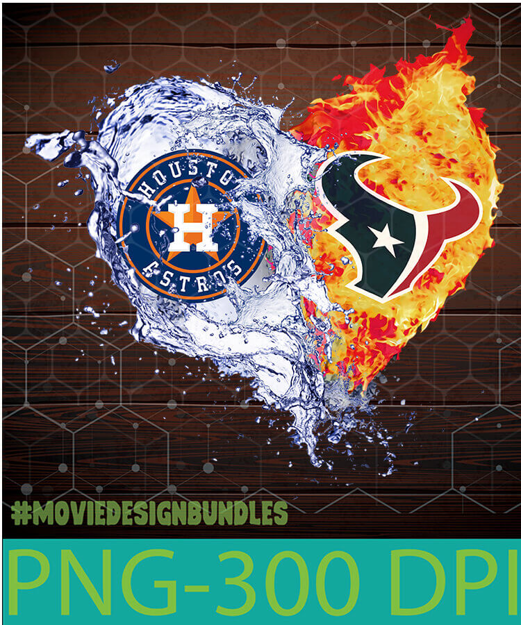 HOUSTON TEXANS AND HOUSTON ASTROS PNG CLIPART ILLUSTRATION - Movie
