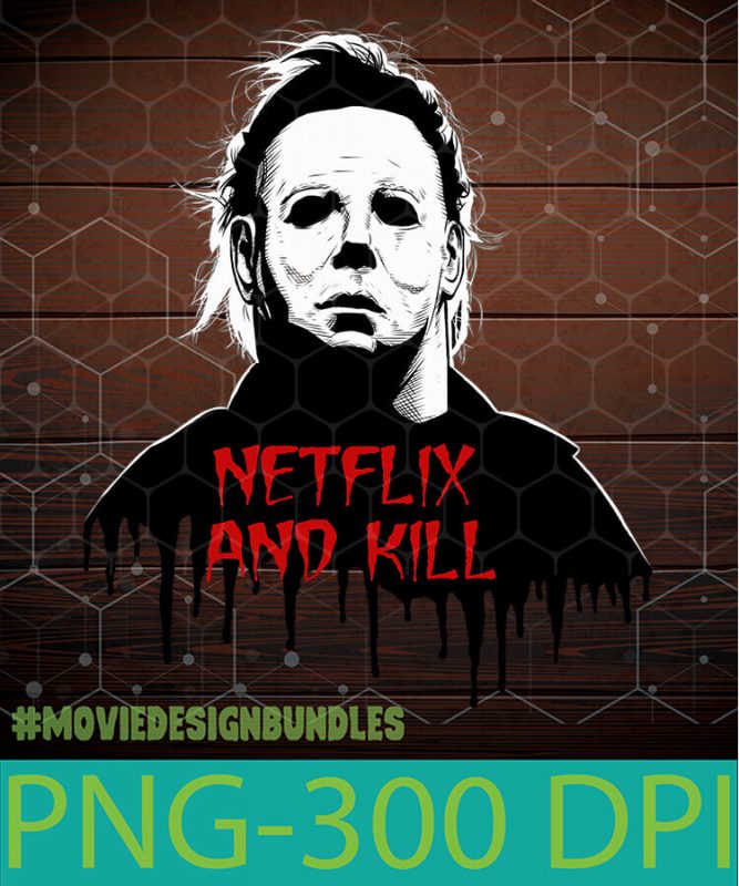 MICHAEL MYER HORROR MOVIES NETFLIX AND KILL PNG CLIPART ILLUSTRATION ...