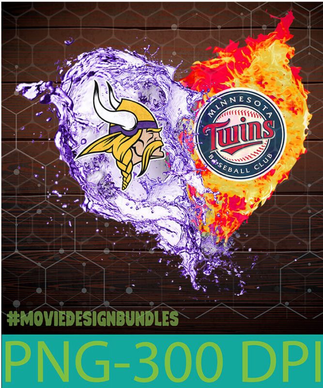 MINNESOTA TWINS AND MINNESOTA VIKINGS PNG CLIPART ILLUSTRATION - Movie ...