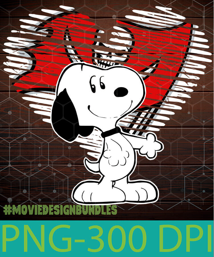 Snoopy The Peanuts Tampa Bay Buccaneers Christmas svg eps dxf png file –  lasoniansvg