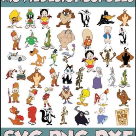 road runner looney tunes svg bundle - Movie Design Bundles