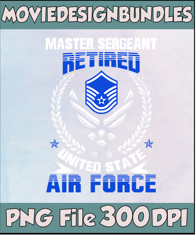 air force master sargeant clipart